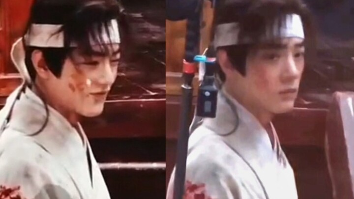 [Xiao Zhan] He was about to break in the last second, and smiled as brightly as a flower in the next