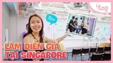 Một ngày ở Singapore | Làm diễn giả VyLog