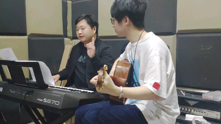 A new song written for the #ThreeKingdomsWithAttitude# skit, and I also…