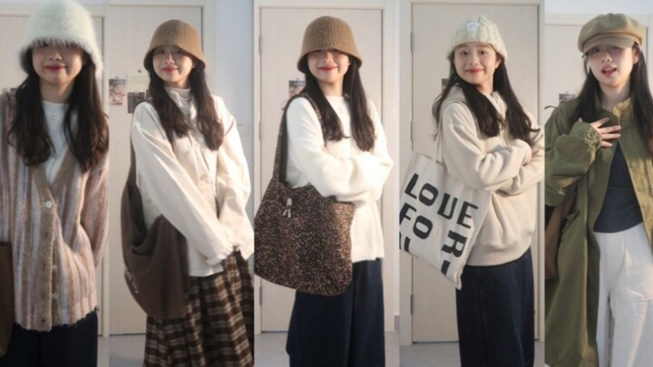 158cm dáng nhỏ ~ Các item thu đông mix & match đa dạng! Chất lượng cao, dễ phối!