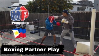 Jonas Sultan nagpartner play para sa preparation ko sa darating na laban