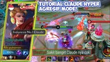 CLAUDE TUTORIAL | HOW TO COUNTER CECILION IN SOLO RANKED | CLAUDE TOP GLOBAL BEST BUILD -MLBB