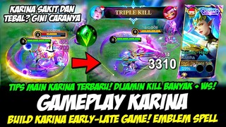 TIPS MAIN KARINA TERBARU + TRUE DAMAGE KARINA RIBUAN++❗BUILD KARINA TERSAKIT 2024❗GAMEPLAY KARINA