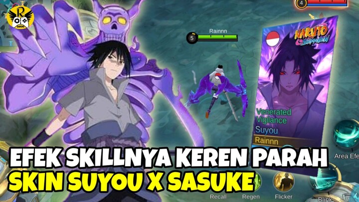 Review Skin Suyou Uchiha Sasuke - Skin Collab Naruto X Mlbb