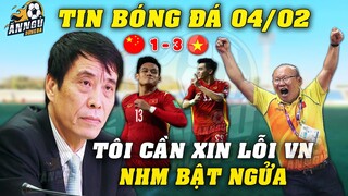 Đến Hôm Nay CĐV Và Chuyên Gia TQ Tự Xấu Hổ, LĐBĐ Trung Quốc Xin Lỗi VFF Và ĐTVN...NHM Bật Ngửa