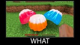 Minecraft wait what meme part 189 realistic minecraft Jelly slime