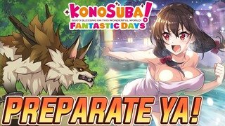 KonoSuba: Fantastic Days [GL] || [Todo Sobre el Evento de Toallas 2] Prepárate Para lo que Viene!