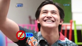 Walang tatawa challenge with Ruru Madrid and Drew Arellano! | AHA!