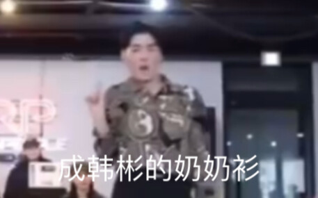 成韩彬的奶奶衫