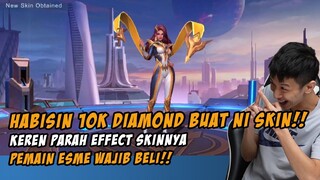 HABISIN 10K DIAMOND BUAT SKIN HERO ESME!! EFFECT SKILLNYA KEREN BANGET!! JADI WONDER WOMEN!!