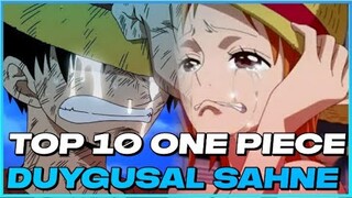 ONE PIECE TOP 10 DUYGUSAL SAHNE