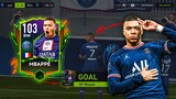 KYLIAN MBAPPE 103 RATED REVIEW!! THE TURTLE!!! FIFA Mobile 22