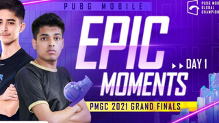 KHOẢNH KHẮC XUẤT THẦN NGÀY 1 _ PMGC 2021 GRAND FINALS _ PUBG MOBILE