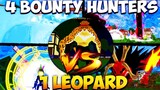 Blox Fruits - Leopard Speed Runner vs 4 Bounty Hunters (Grand Finale)