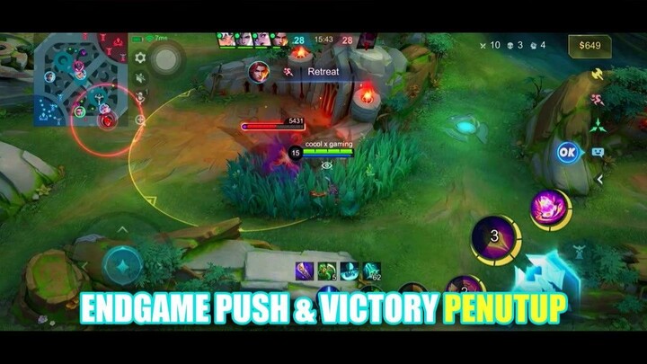 Endgame Push & Victory Penutup