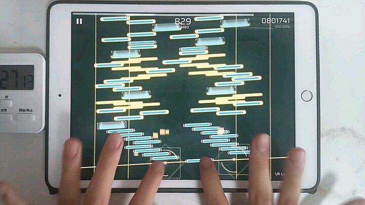 【phigros/เจ้าแห่งสภาพจิตใจ】ความเร็วช้า 8 เท่า+ความเร็ว 0.5x GOODRAGE AP!