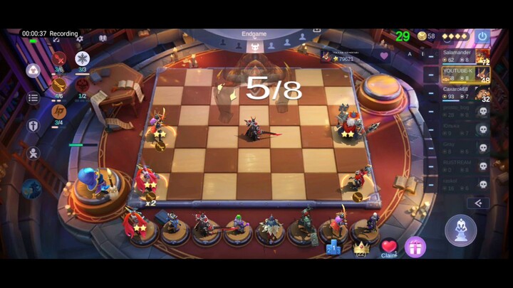 i shoted my idol playing magic chess in ML.