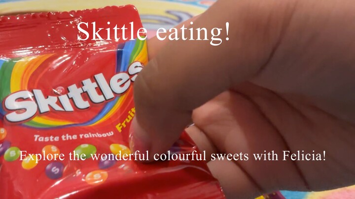 Felicia’s Halloween Eating Chocolate Series - Skittles (original) | S1 E3 P1 [pt.1]