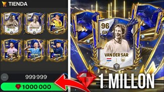 GASTAMOS 1 MILLON DE GEMAS EN SOBRES TOTY ILIMITADOS 😱🔥 FC MOBILE