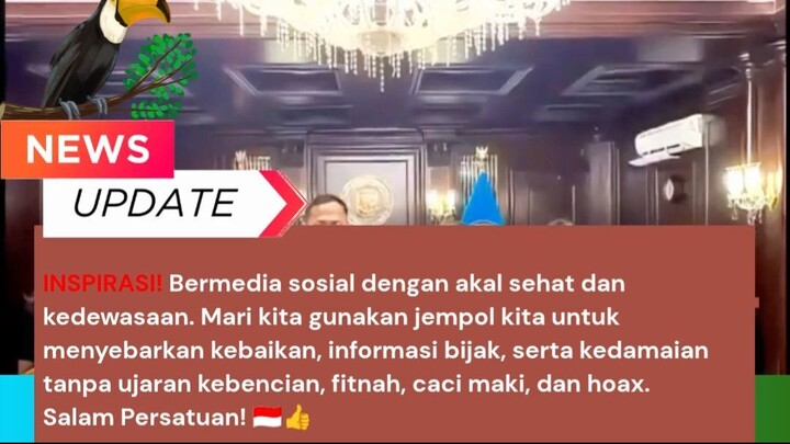 INSPIRASI! Bermedia sosial dengan akal sehat dan kedewasaan.