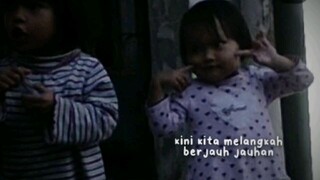 ahaha seumur tapi berpisah saya mondok kamu SMP