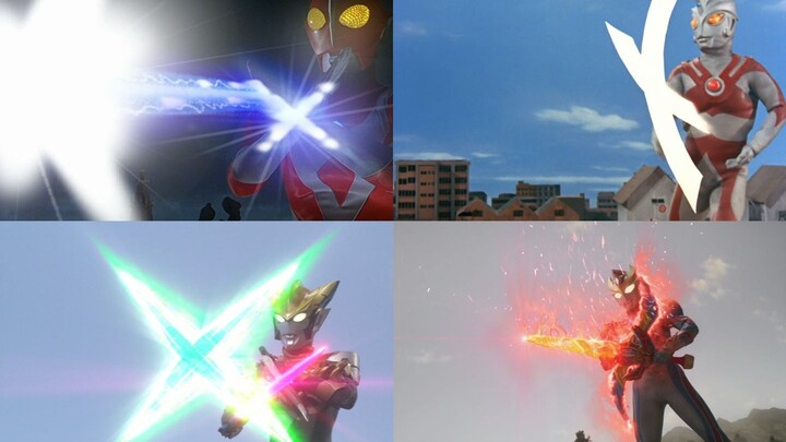 【Seven-Dekai】Tonton semua skill tipe X Ultraman sekaligus
