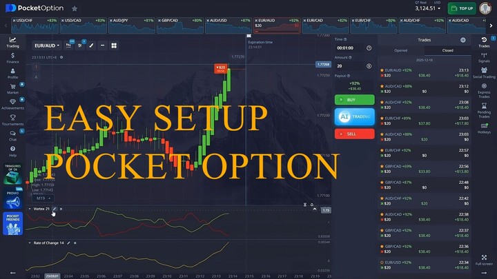 Easy Profitable Setup Pocket Option Strategy