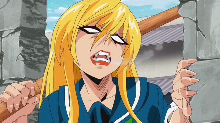 You gave me a hair circle, I will repay you by not cutting my hair from now on (Lan Nai wears a pink
