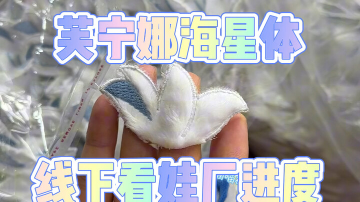 去线下看芙芙海星体进度！