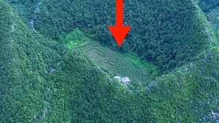 A safe and mysterious paradise surrounded by mountains was discovered in the Shiwandashan Mountains 