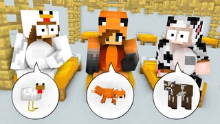 Monster School : Cute Pregnant Girl Animal & Cute Baby ANIMALS - Minecraft Animation