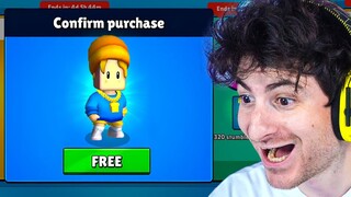 so kriegst DU den KOSTENLOSEN SKIN in Stumble Guys