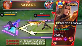 I Met 19,000 Matches Global Pro Player Lancelot! 🤯 (Lifesteal Vs Lightning Speed) - Who Will Win? 🔥