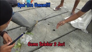 NEKAD!!!!  MANCING DI SPOT TERKECIL DIDUNIA MUNGKIN INI BROO... TAPI LIHAT HASILNYA!!