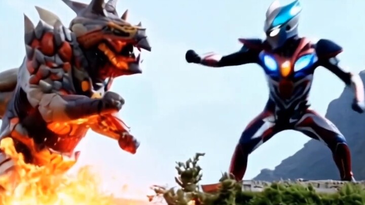 [AI Special Effects] Ultraman Blaze vs. Niki Gugachi (What's behind that?)