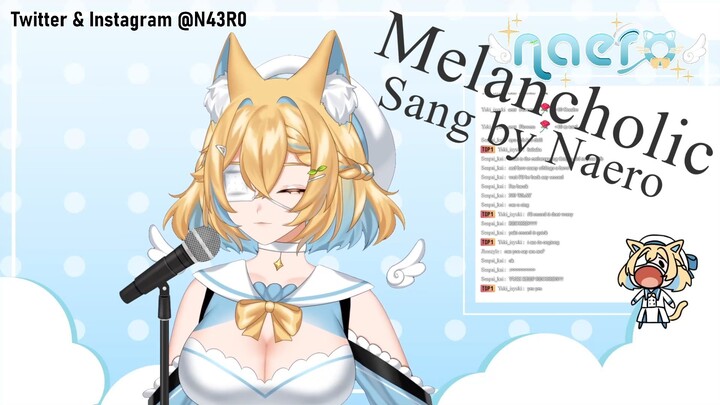 I tried singing Melancholic by Kagamine Rin on Livestream