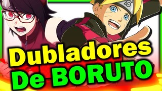 Dubladores De BORUTO DUBLADO NA Crunchyroll Brasil