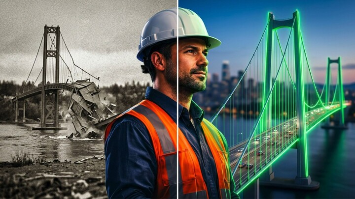 Why Don't Suspension Bridges Collapse? The Engineering Secret