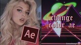 how to change color in AE | after effects tutorial