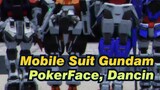 [Mobile Suit Gundam/MMD] PokerFace, Dancin