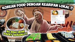 COBAIN KOREAN FOOD KAKI LIMA!! PINGGIR JALAN TAPI ENAK BANGET