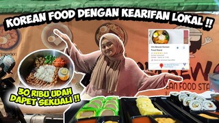 COBAIN KOREAN FOOD KAKI LIMA!! PINGGIR JALAN TAPI ENAK BANGET