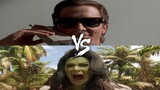 Patrick Bateman VS She Hulk