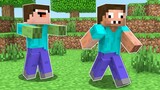 NOOB PRANKED PRO As a ZOMBIE in MINECRAFT ! Noob Vs Pro 7 Ways To PRANK