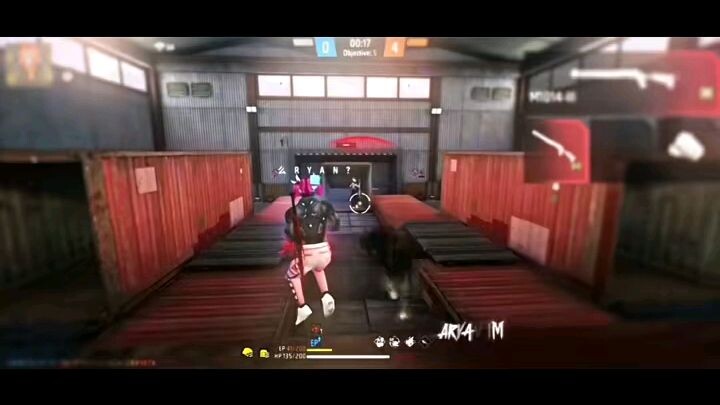 My free fire gaming first vedio on bilibili 🎀