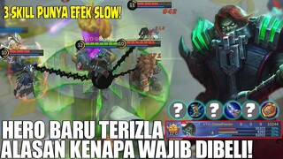 HERO BARU TERIZLA WAJIB DIBELI!!! INI ALASANNYA! PENJELASAN SKILL DAN BUILD TERIZLA - MOBILE LEGENDS