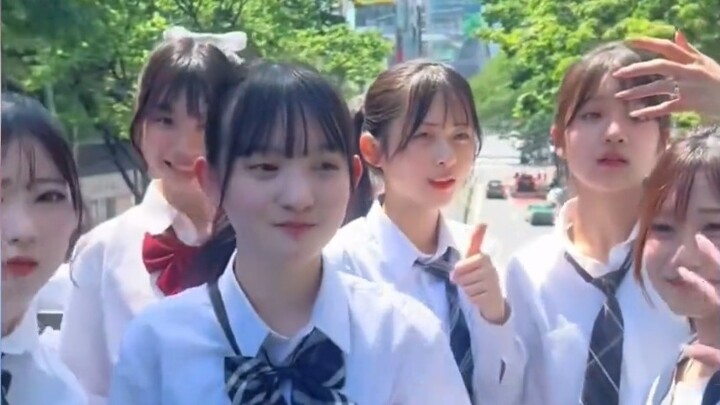 Tâm trạng của nữ sinh trung học Nhật Bản! #日本 Nữ sinh trung học#二元#元气