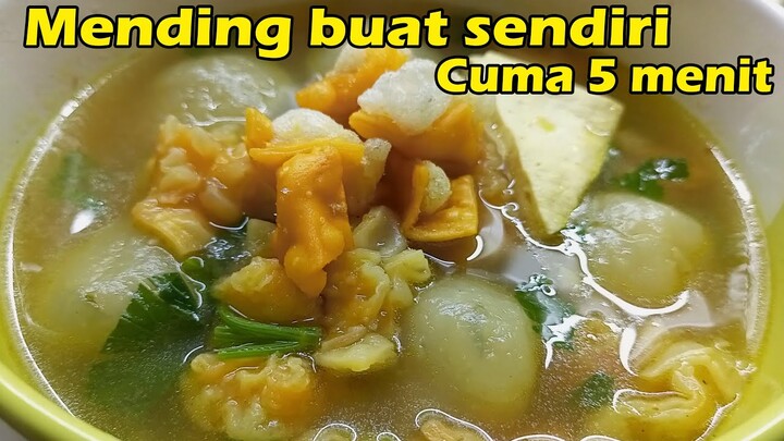 Resep Cilok Kuah Pedas Enak Mantap