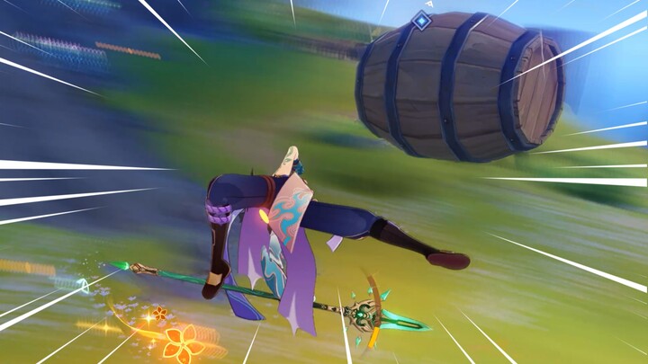 Farga: Pulling off such a fancy move just to transport a barrel of wine?