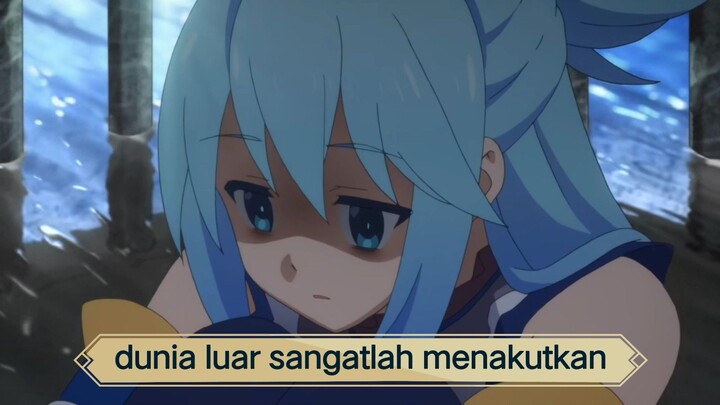 #KompetisiKreasiUnggahan4 , dewi ini gamau keluar kandang karna trauma dunia luar